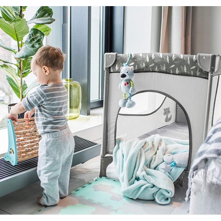BabyOno - Matkasänky BASIC harmaa