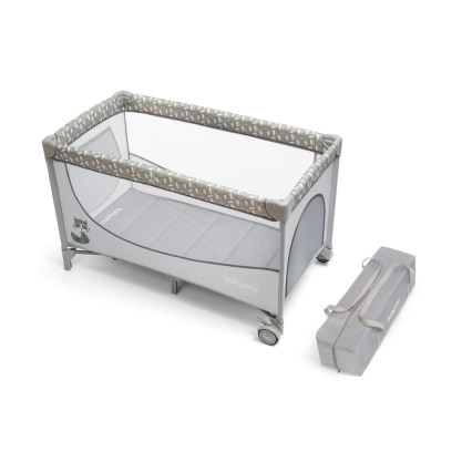 BabyOno - Matkasänky BASIC harmaa