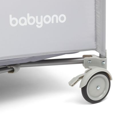BabyOno - Matkasänky BASIC harmaa