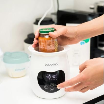 BabyOno - Pullon ja vauvanruoan lämmitin ja sterilointilaite HONEY
