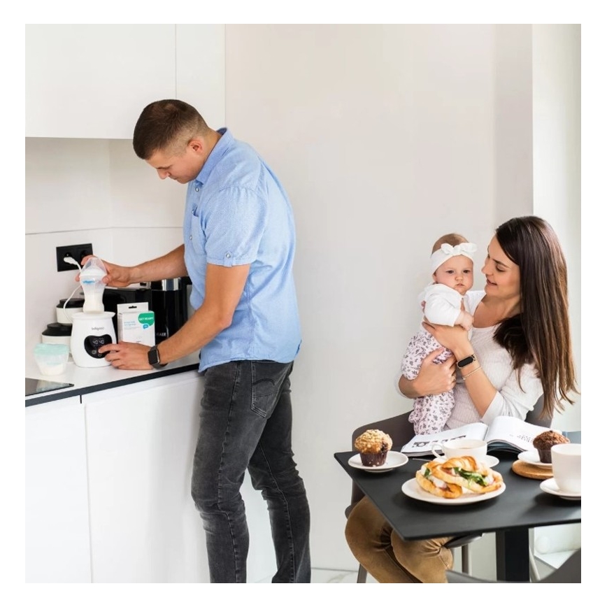 BabyOno - Pullon ja vauvanruoan lämmitin ja sterilointilaite HONEY