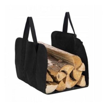 Bag kohteelle takka puu 100x45 cm musta