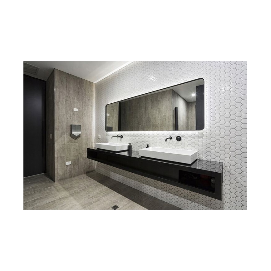 BAT-B0969 - LUNGO uppoasennettava pesuallashana mattamusta