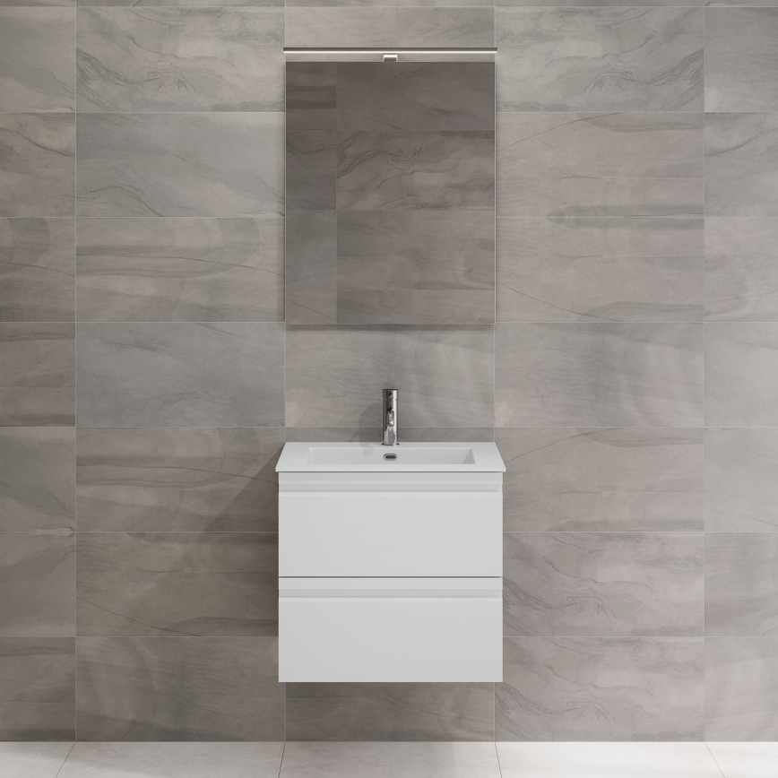 BATH DELUXE 01-060-01-58-00 - Kylpyhuone peili NORDBORG 60x75 cm