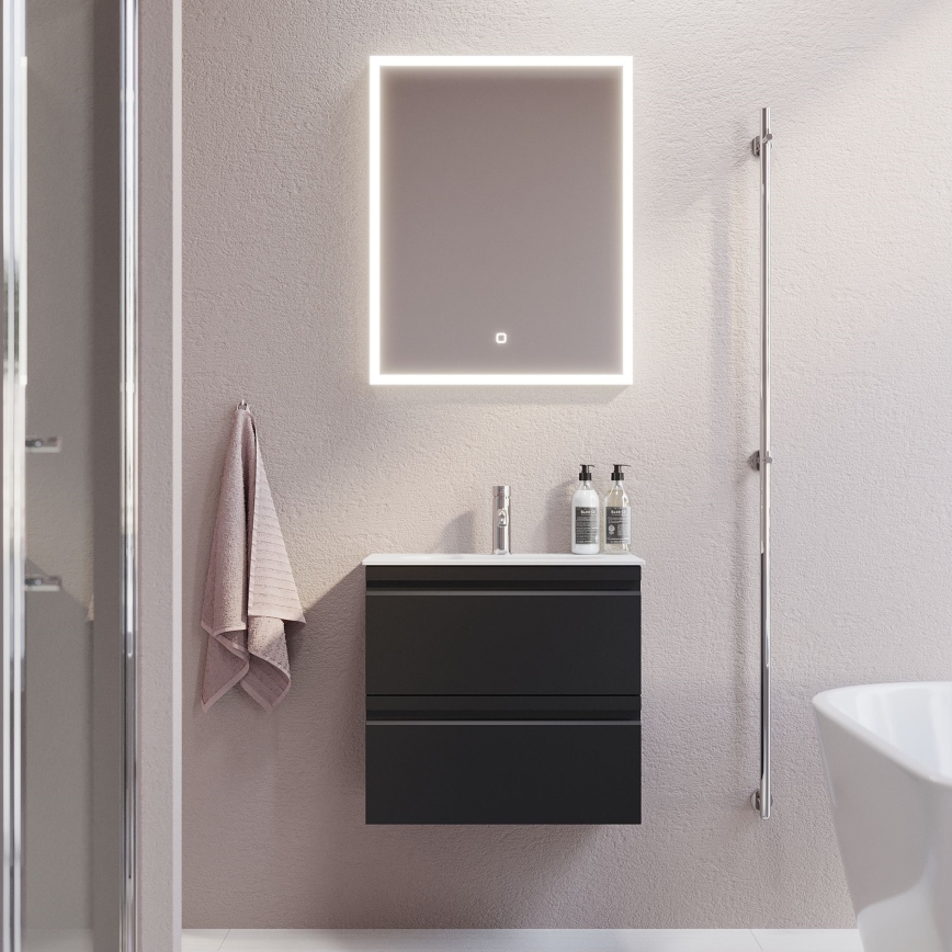 BATH DELUXE 01-060-07-58-00 - LED Kylpyhuone peili taustavalolla FORNAES LED/14,3W/230V IP44