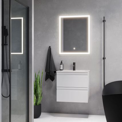 BATH DELUXE 01-060-07-58-00 - LED Kylpyhuone peili taustavalolla FORNAES LED/14,3W/230V IP44