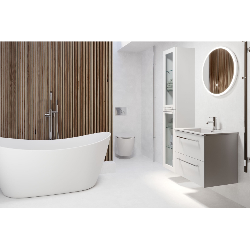 BATH DELUXE 01-060-08-58-00 - LED Kylpyhuone peili taustavalolla FORNAES LED/10,1W/230V IP44