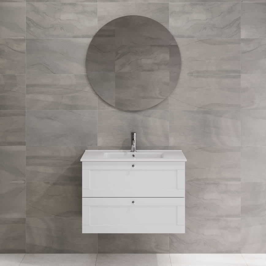 BATH DELUXE 01-080-00-58-00 - Kylpyhuone peili NORDBORG halkaisija 80 cm