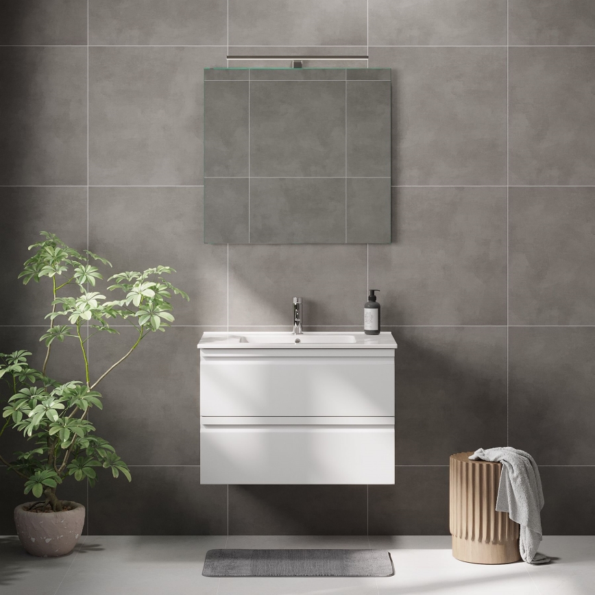 BATH DELUXE 01-080-01-58-00 - Kylpyhuone peili NORDBORG 80x75 cm