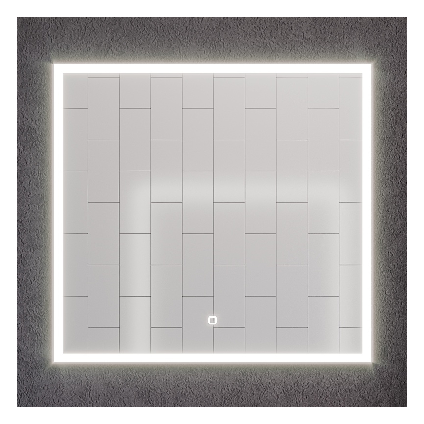 BATH DELUXE 01-080-07-58-00 - LED Kylpyhuone peili taustavalolla FORNAES LED/15,6W/230V IP44