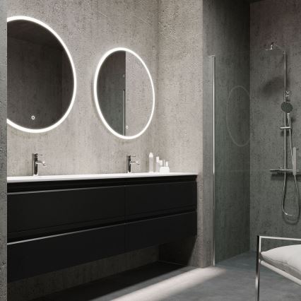 BATH DELUXE 01-080-08-58-00 - LED Kylpyhuone peili taustavalolla FORNAES LED/13,8W/230V IP44