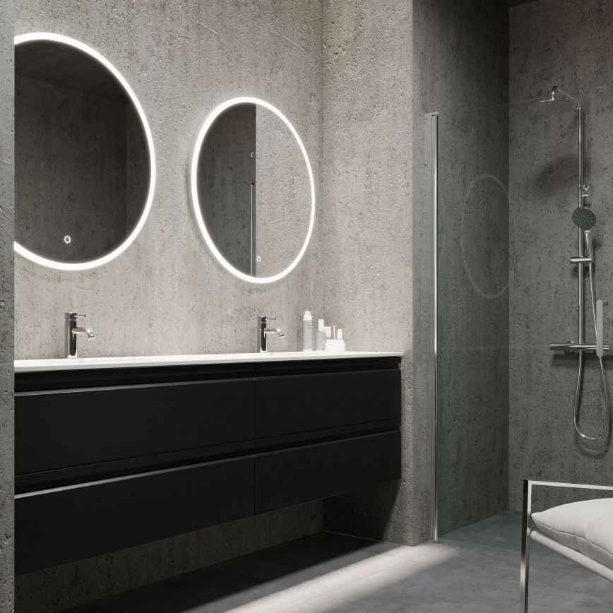 BATH DELUXE 01-080-08-58-00 - LED Kylpyhuone peili taustavalolla FORNAES LED/13,8W/230V IP44