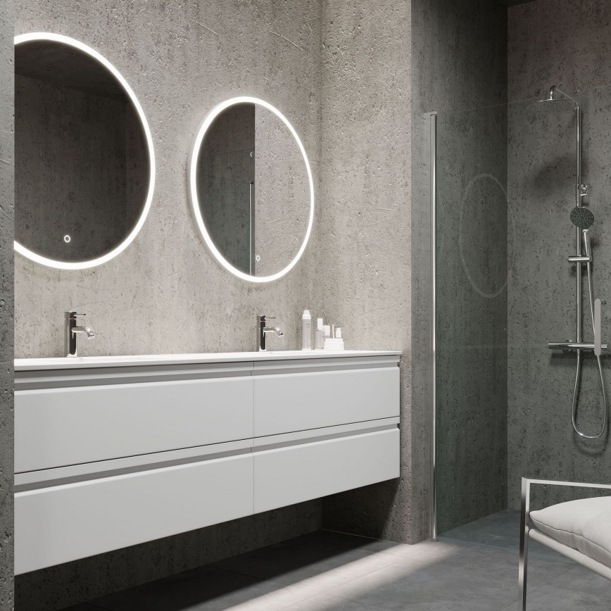 BATH DELUXE 01-080-08-58-00 - LED Kylpyhuone peili taustavalolla FORNAES LED/13,8W/230V IP44