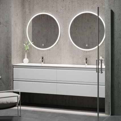BATH DELUXE 01-080-08-58-00 - LED Kylpyhuone peili taustavalolla FORNAES LED/13,8W/230V IP44