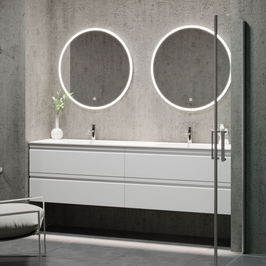 BATH DELUXE 01-080-08-58-00 - LED Kylpyhuone peili taustavalolla FORNAES LED/13,8W/230V IP44