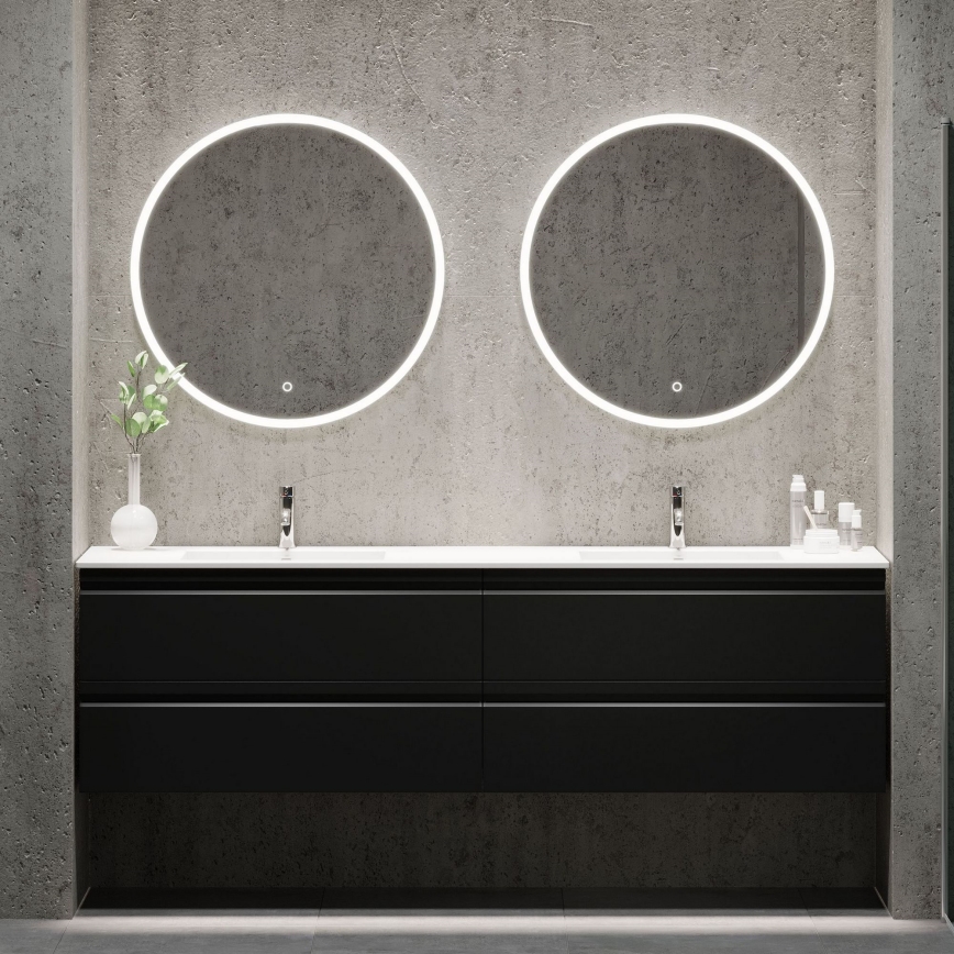 BATH DELUXE 01-080-08-58-00 - LED Kylpyhuone peili taustavalolla FORNAES LED/13,8W/230V IP44