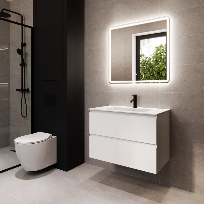 BATH DELUXE 01-080-51-58-00 - LED Kylpyhuone peili taustavalolla TARS LED/27,2W/230V IP44