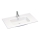 BATH DELUXE 06-080-27-11-00 - Upotettava HYGE-pesuallas 81x46 cm keraaminen/valkoinen