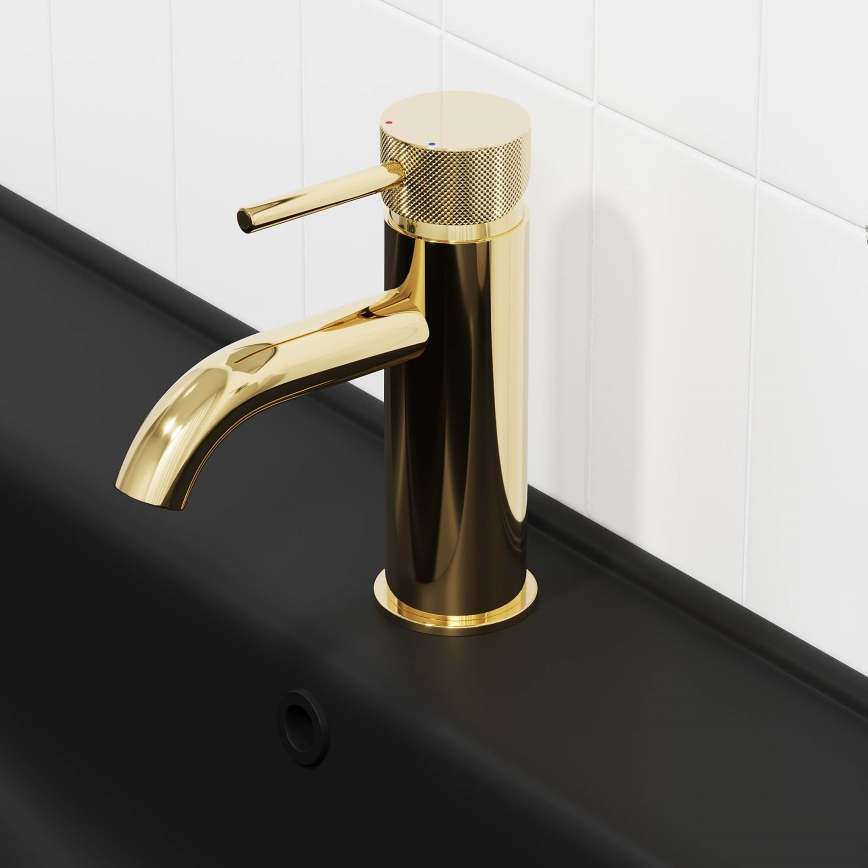 BATH DELUXE 28-005-03-64-00 - Altaan hana ANHOLT 15,6 cm kiiltävä messinki