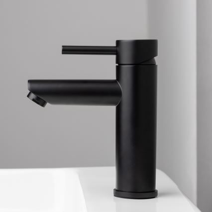 BATH DELUXE 28-017-03-02-02 - Altaan hana RINGSTED 17,8 cm matta musta