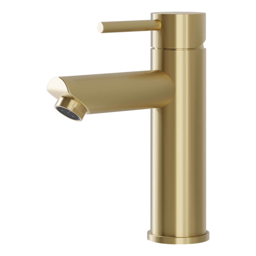 BATH DELUXE 28-017-03-70-02 - Altaan hana RINGSTED 17,8 cm harjattu messinki