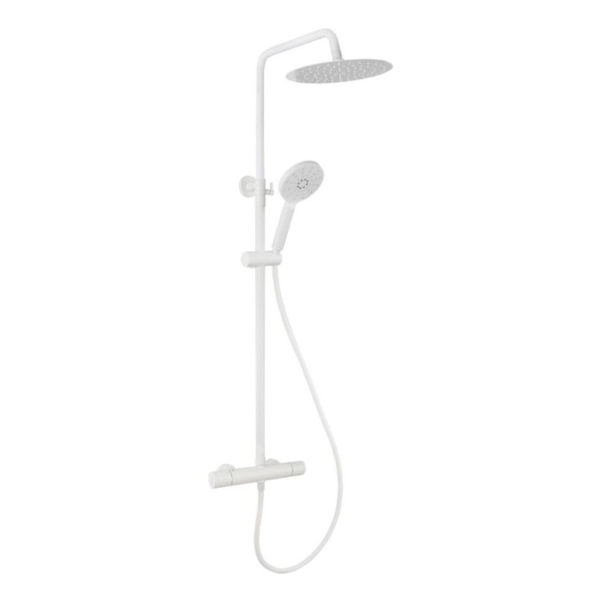 BATH DELUXE 31-120-05-01-00 - Suihkusetti termostaattisella hanalla DRAGOR mattavalkoinen
