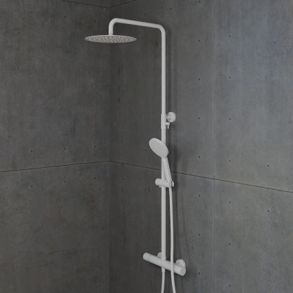 BATH DELUXE 31-120-05-01-00 - Suihkusetti termostaattisella hanalla DRAGOR mattavalkoinen