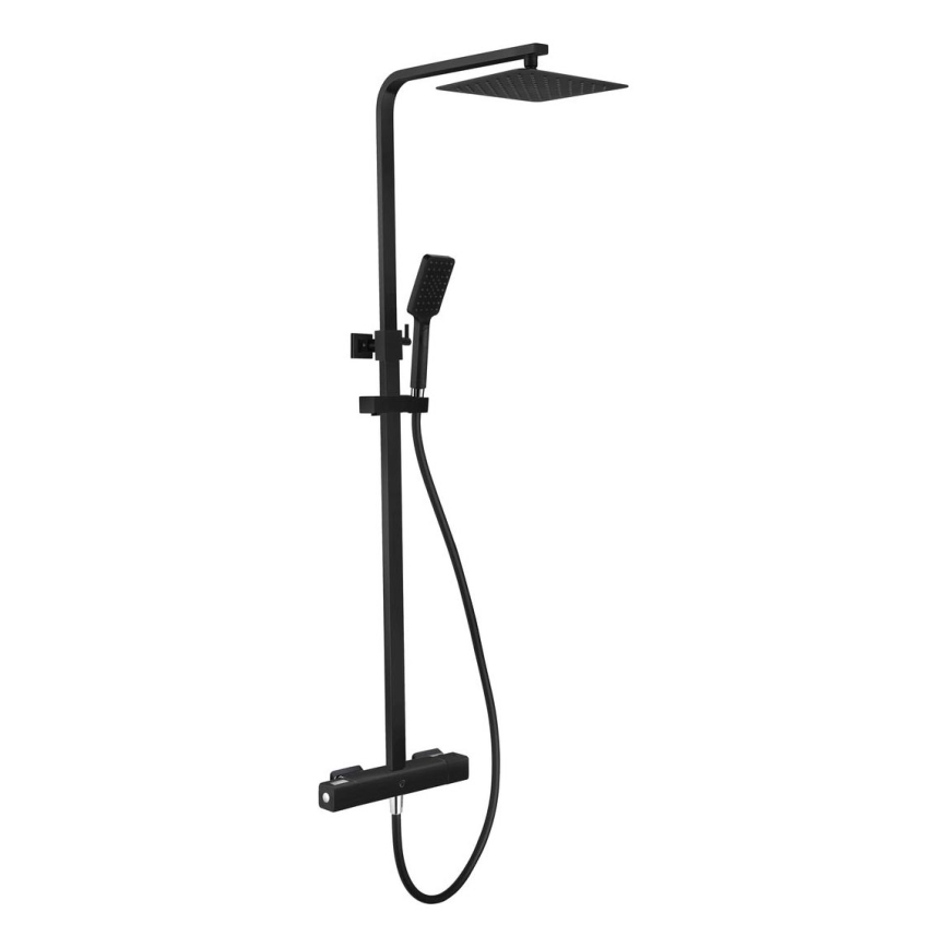 BATH DELUXE 31-120-06-02-00 - Suihkusetti termostaattisella hanalla NAESBY matta musta