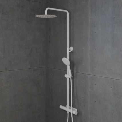 BATH DELUXE 31-120-07-01-00 - Suihkusetti termostaattisella hanalla DRAGOR mattavalkoinen