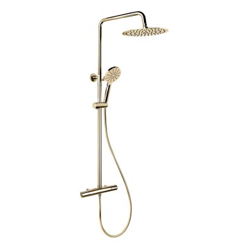 BATH DELUXE 31-120-07-64-00 - Suihkusetti termostaattisella hanalla DRAGOR kiiltävä messinki