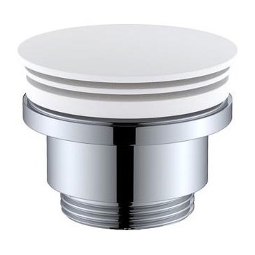 BATH DELUXE 33-004-05-01-04 - Altaan jäte RODBY halkaisija 6,6 cm valkoinen