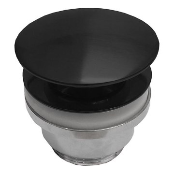 BATH DELUXE 33-004-05-02-04 - Altaan jäte RODBY halkaisija 6,6 cm musta