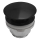 BATH DELUXE 33-004-05-02-04 - Altaan jäte RODBY halkaisija 6,6 cm musta