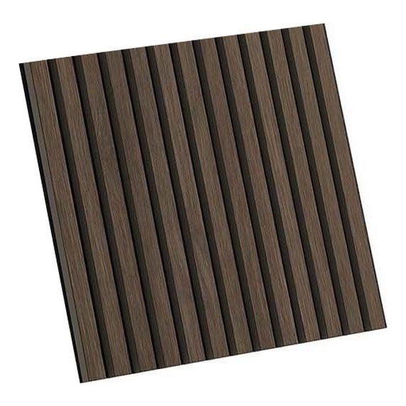 BATH DELUXE 54-060-08-84-12 - SETTI 4x Akustinen seinälevy DANVIKEN 60x60 cm saksanpähkinä