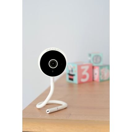 Beaba - älykäs vauvamonitori ZEN CONNECT 5V Wi‑Fi valkoinen