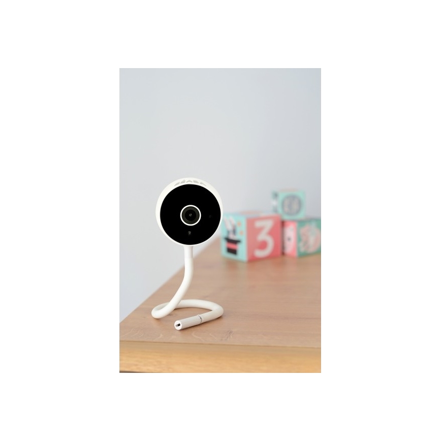 Beaba - älykäs vauvamonitori ZEN CONNECT 5V Wi‑Fi valkoinen