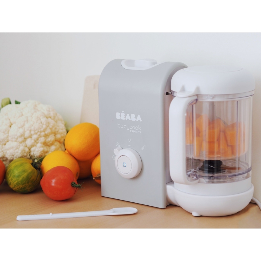 Beaba - Höyrykeitin 2in1 BABYCOOK EXPRESS harmaa