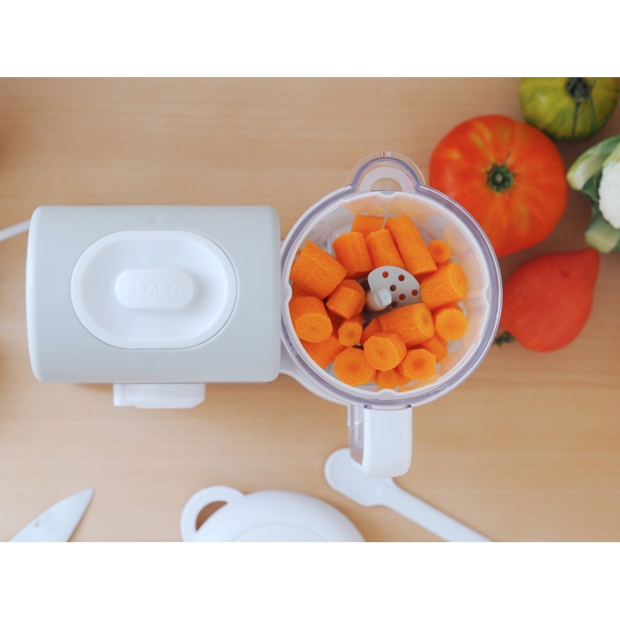 Beaba - Höyrykeitin 2in1 BABYCOOK EXPRESS harmaa