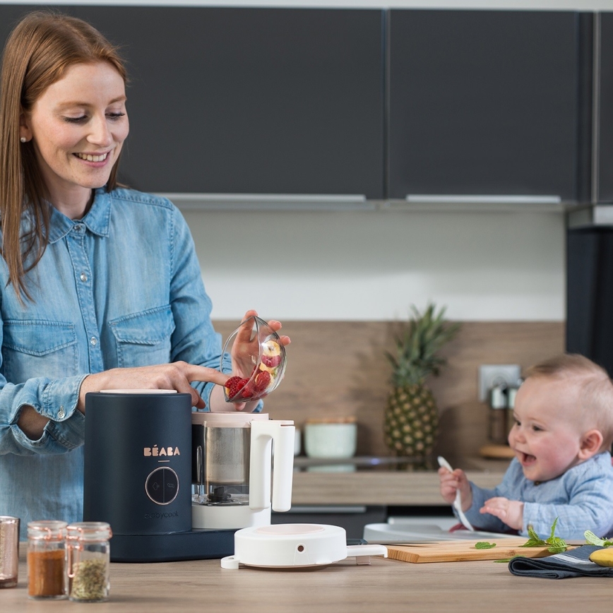 Beaba - Höyrykeitin 2in1 BABYCOOK NEO sininen/valkoinen
