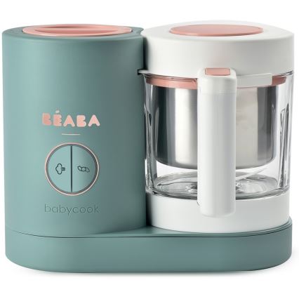Beaba - Höyrykeitin 2in1 BABYCOOK NEO vihreä/valkoinen