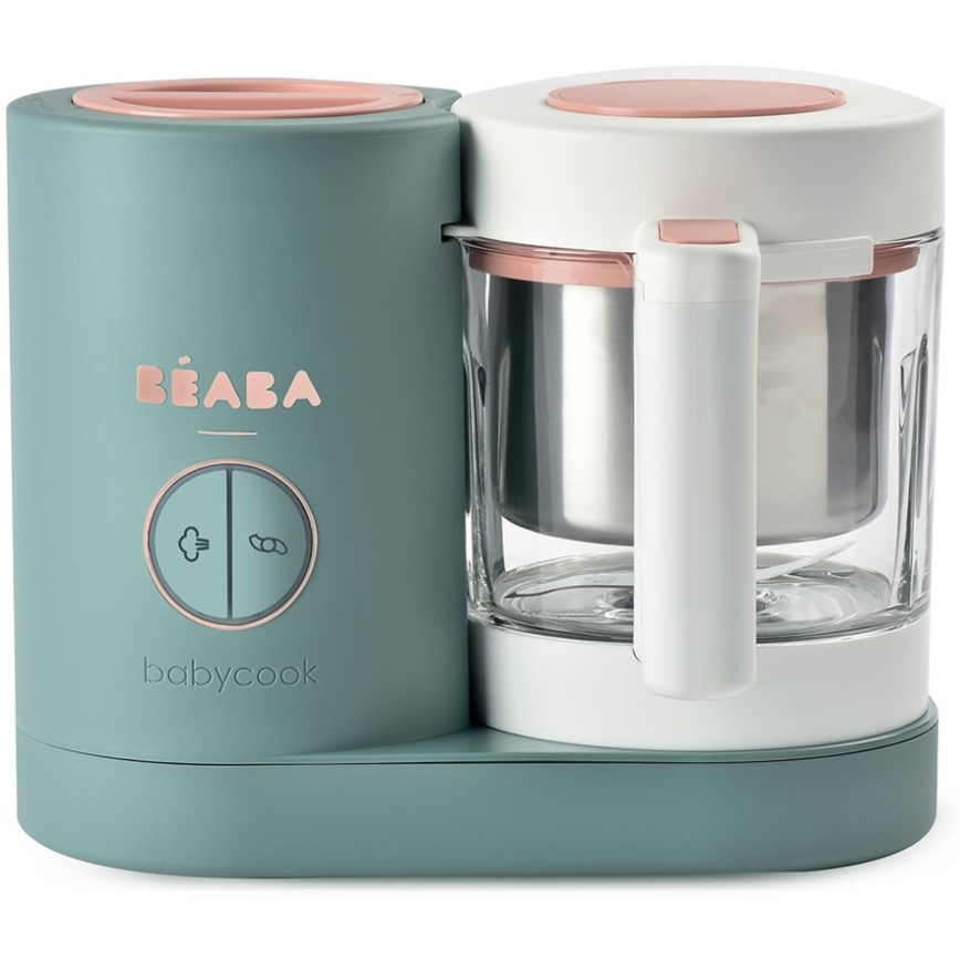 Beaba - Höyrykeitin 2in1 BABYCOOK NEO vihreä/valkoinen