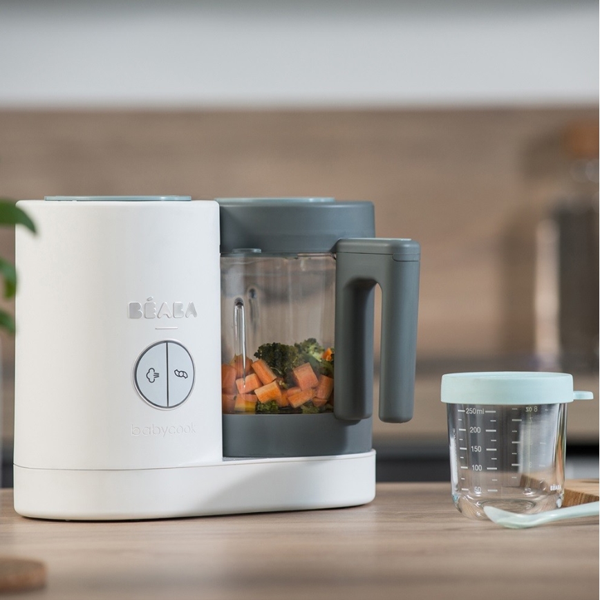 Beaba - Höyrykeitin 2in1 BABYCOOK NEO vihreä/valkoinen