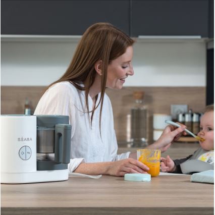 Beaba - Höyrykeitin 2in1 BABYCOOK NEO vihreä/valkoinen