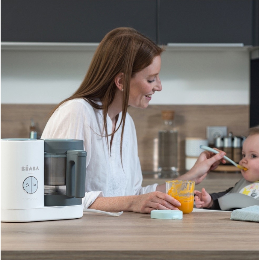 Beaba - Höyrykeitin 2in1 BABYCOOK NEO vihreä/valkoinen
