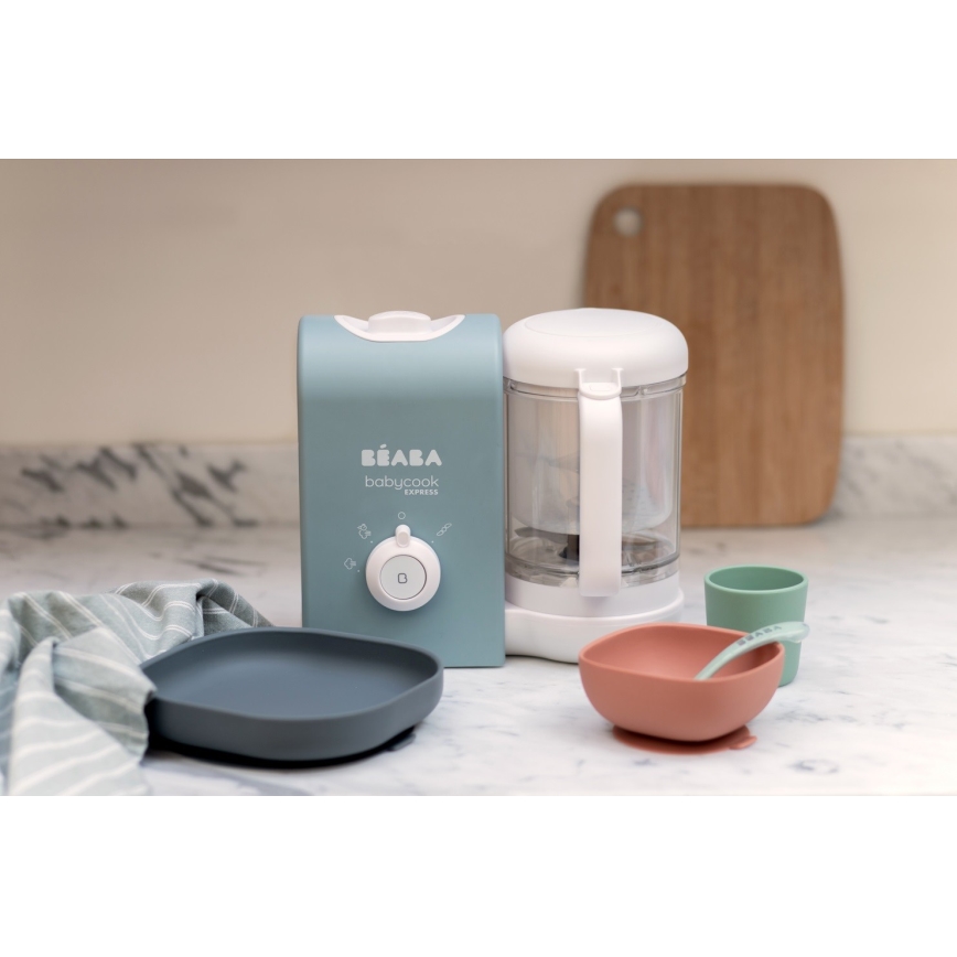Beaba - Höyrykeitin 2in1 BABYCOOK EXPRESS sininen