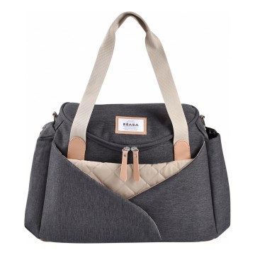 Beaba - Vaihtolaukku rattaita varten SYDNEY harmaa/beige