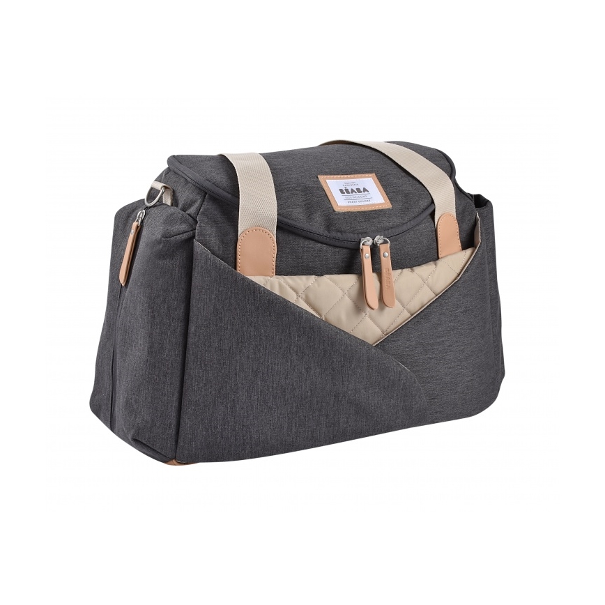 Beaba - Vaihtolaukku rattaita varten SYDNEY harmaa/beige