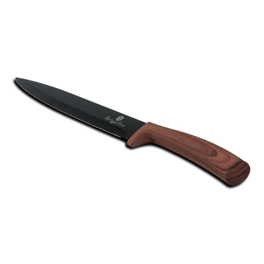 BerlingerHaus -  Keittiöveitsi 20 cm musta/ruskea