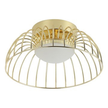 BETSY LED - 12W/230V LED-kattovalaisin, 25 cm, kulta