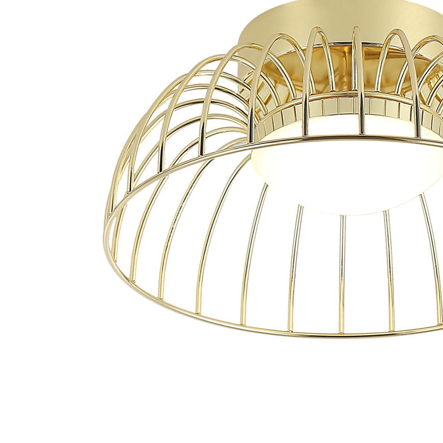 BETSY LED - 12W/230V LED-kattovalaisin, 25 cm, kulta